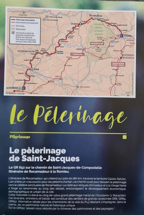 La Perle De Frayssinet-Le-Gelat - Chambre D'Hotes - B&B Exteriör bild